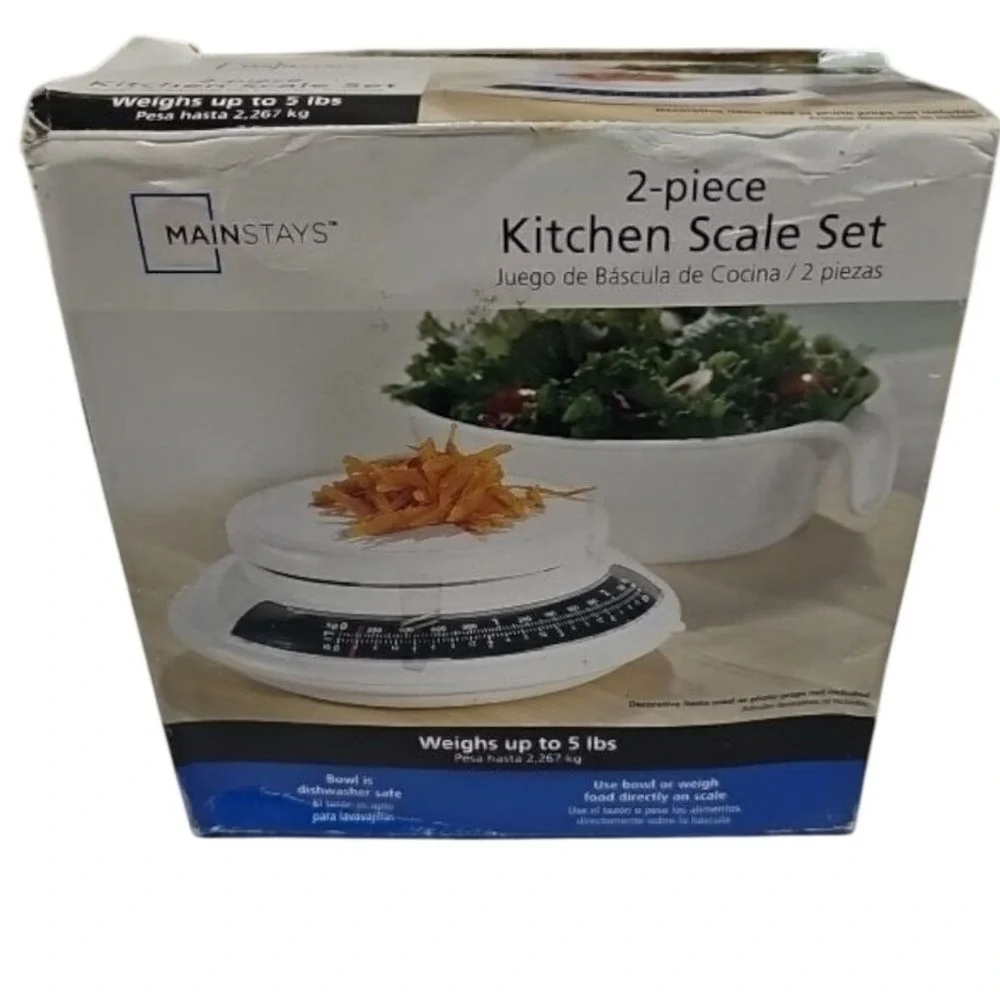 Mainstays‎ Kitchen Scale capacity of 7 lb